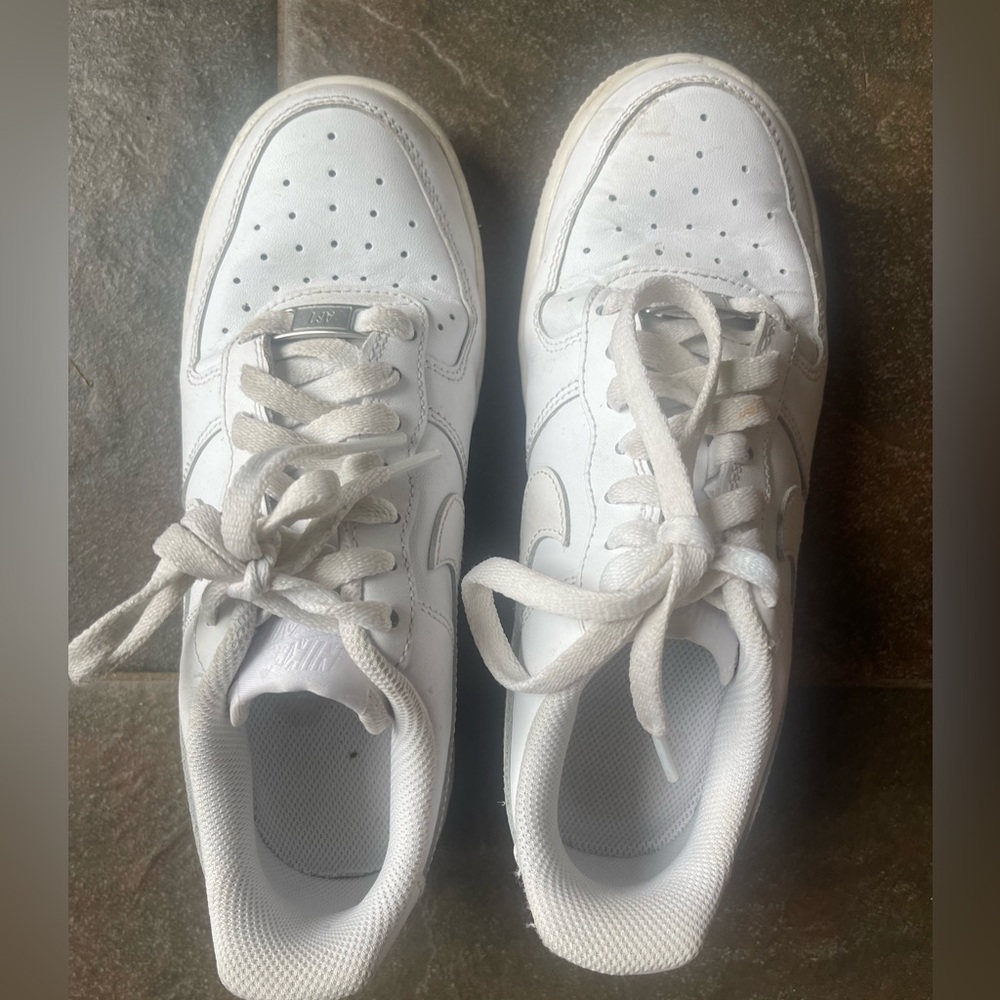 Nike Air Force Ones, worn a couple of times